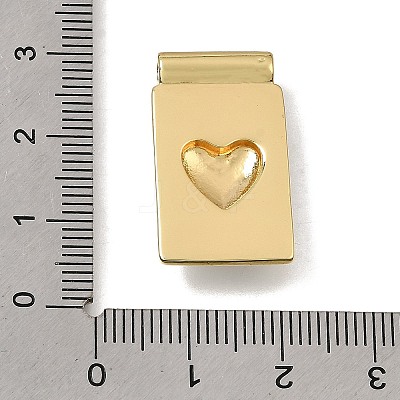 Brass with White Enamel Pendants KK-CBA8E93-04B-1