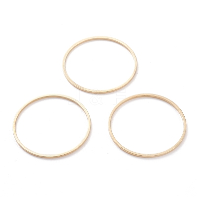 Brass Linking Rings X-KK-Y003-03J-G-1