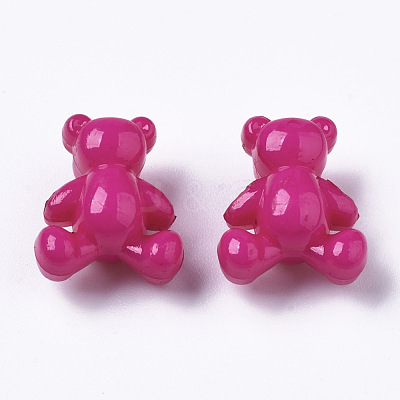 Opaque Acrylic Beads MACR-S245-14-1