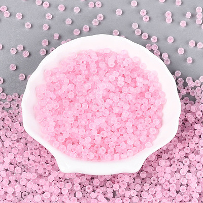 6/0 Transparent Inside Colours Glass Seed Beads SEED-N008-08Q-1
