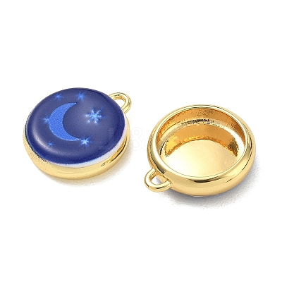 Printed Brass Pendants KK-CBAF9BC-15G-02-1