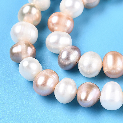 Natural Cultured Freshwater Pearl Beads Strands PEAR-N013-07F-01-1