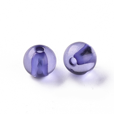 Transparent Acrylic Beads MACR-S370-A8mm-752-1