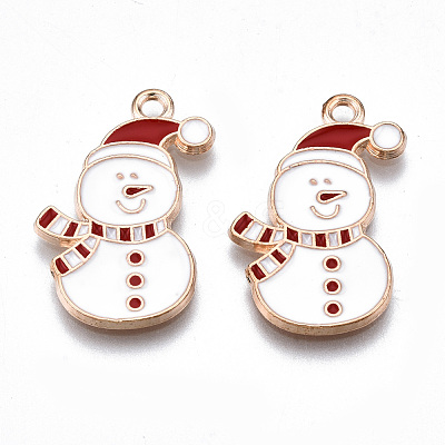 Alloy Enamel Pendants X-ENAM-Q442-041-RS-1