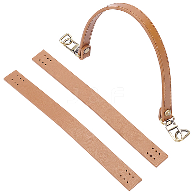 Leather with Alloy Chain Bag Strap FIND-WR0003-88-1
