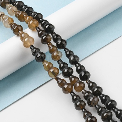 Natural Agate Beads Strands G-C039-C02-1
