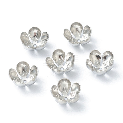 Non-Tarnish 304 Stainless Steel Bead Caps STAS-H149-31P-1