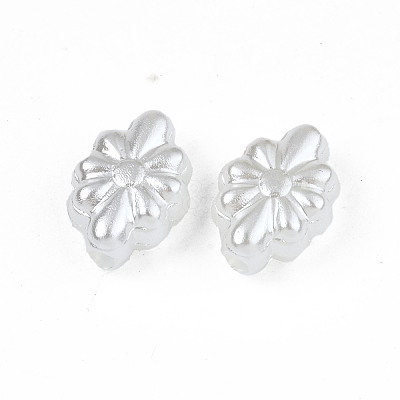 ABS Plastic Imitation Pearl Beads OACR-N008-143-1