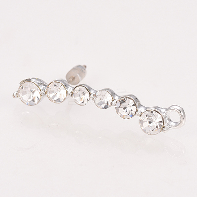 Alloy Stud Earring Findings X-PALLOY-T026-84P-01-1