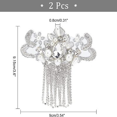 Handicrafted Embroidery Cloth Iron on/Sew on Patches DIY-WH0304-165-1