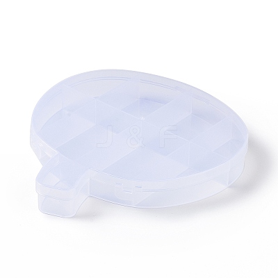 9 Grids Transparent Plastic Box CON-B009-04-1