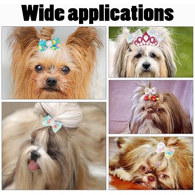Pet's Hair Accessories Kits AJEW-CA0003-26-1