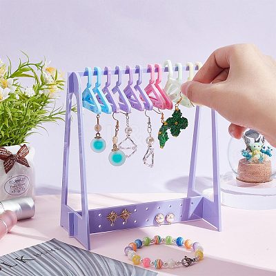 PandaHall Elite 1 Set Acrylic Earring Display Stands EDIS-PH0001-63-1