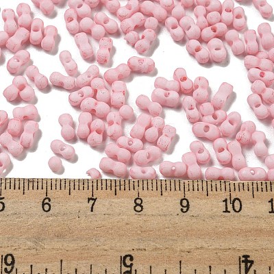 Macaron Color Opaque Frosted Glass Seed Beads SEED-K009-12B-08-1