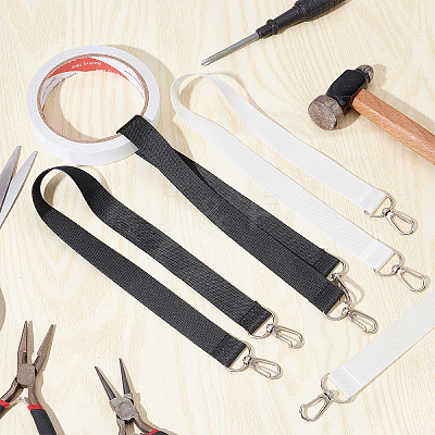 4Pcs 2 Colors Nylon Backpack Straps FIND-GF0002-58-1