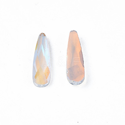 Glass Rhinestone Cabochons MRMJ-N027-028A-1