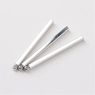 Brass Pendants KK-D510-02P-1
