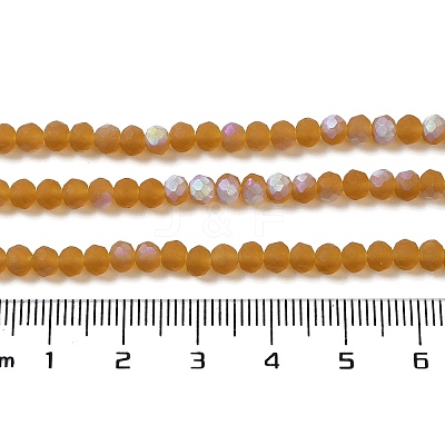 Transparent Glass Beads Strands EGLA-A034-T4mm-MB02-1