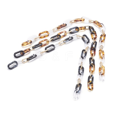 Handmade Acrylic Cable Chain Sets AJEW-JB00932-1