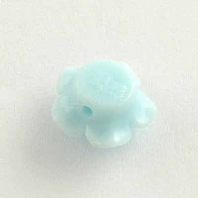 Opaque Acrylic Beads SACR-Q106-19-1