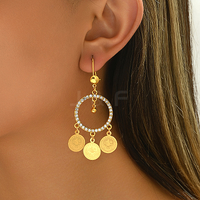 Elegant Middle Eastern Style Zinc Alloy Chandelier Earrings RG4229-1-1