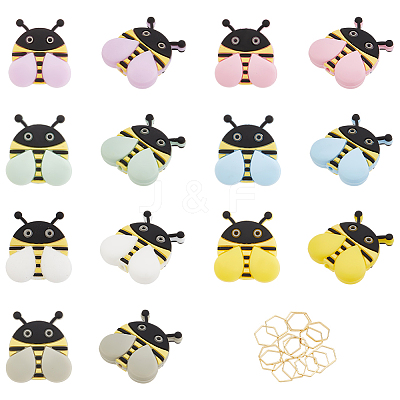 Bees Silicone Knitting Needle Point Protectors FIND-BC0005-33-1