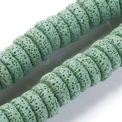 Natural Lava Rock Beads Strands G-F671-02B-16-1