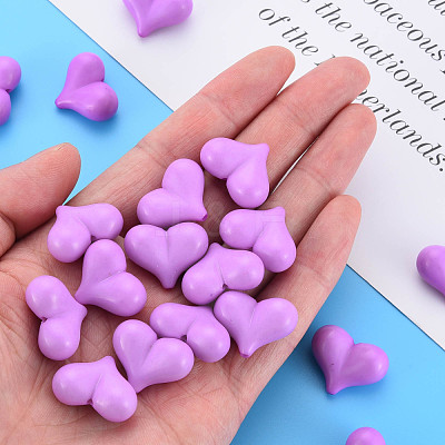 Opaque Acrylic Beads MACR-S373-70-A08-1