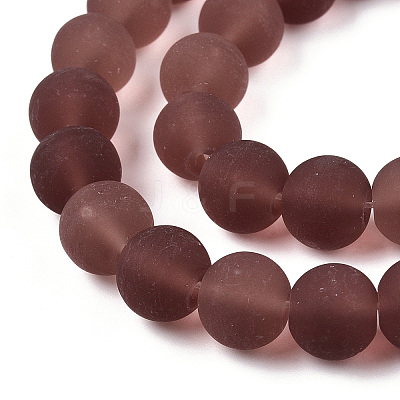 Transparent Glass Beads Strands GLAA-T032-T10mm-MD19-1