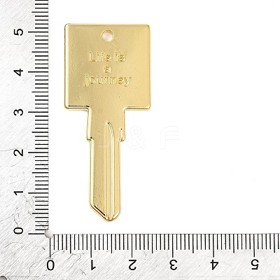 Rack Plating Alloy Pendants PALLOY-P306-07G-1