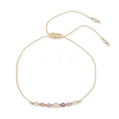 Natural stone constellation bracelet with 12 zodiac signs X-NR2952-10-1