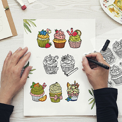 Custom PVC Plastic Clear Stamps DIY-WH0448-0265-1