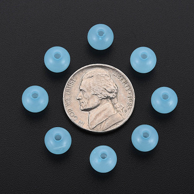 Imitation Jelly Acrylic Beads MACR-S373-66-EA08-1