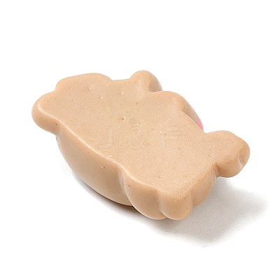 Opaque Resin Puppy Cabochons CRES-A056-01E-1