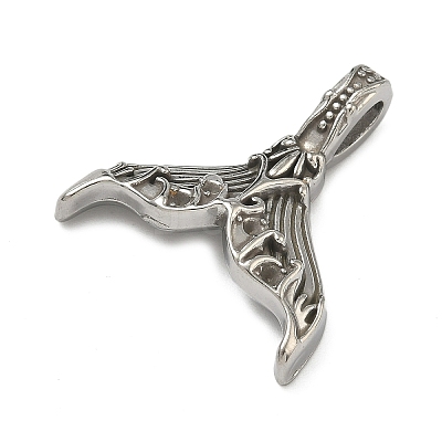 304 Stainless Steel Pendants STAS-P446-13F-P-1