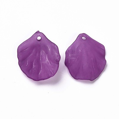 Transparent Frosted Acrylic Pendants MACR-S371-01A-743-1