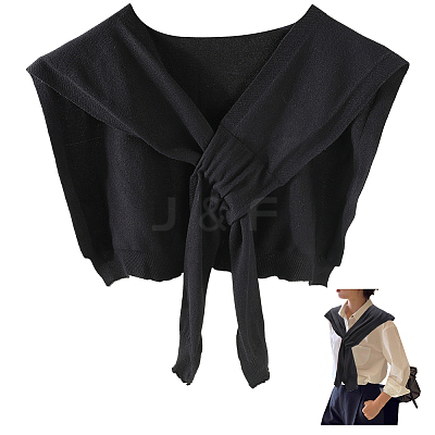 Polypropylene Sweater Shawl Wraps for Women AJEW-WH20080-27A-1