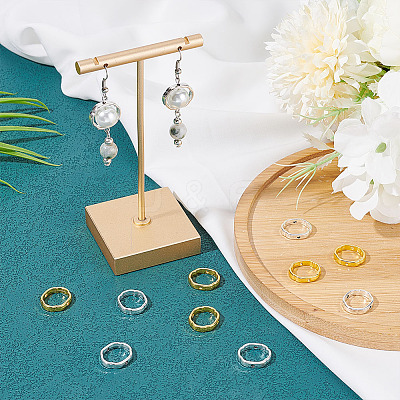 80Pcs 2 Colors Alloy Bead Frames FIND-AR0003-40-1