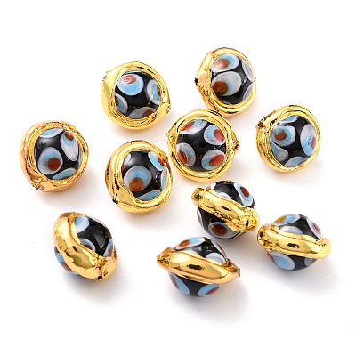 Handmade Lampwork Beads LAMP-B002-01G-E-1