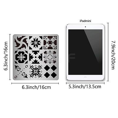 Stainless Steel Cutting Dies Stencils DIY-WH0238-058-1