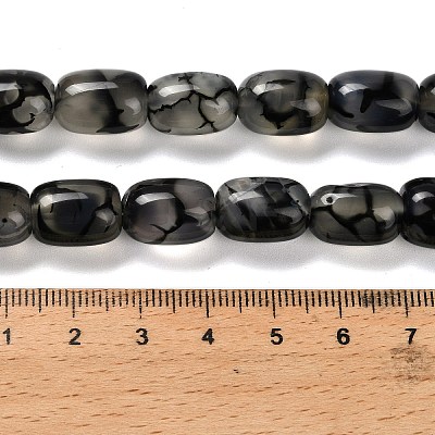 Natural Dragon Veins Agate Beads Strands G-D317-A01-01-1
