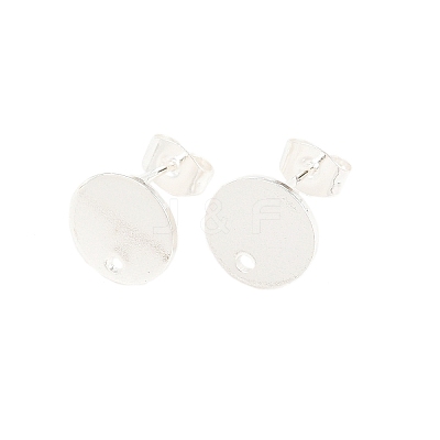 Ion Plating(IP) 304 Stainless Steel Stud Earring Findings STAS-G178-01S-10mm-1