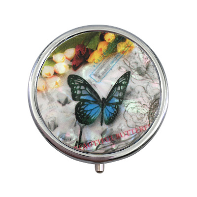 Portable Stainless Steel Pill Box CON-B011-02-1