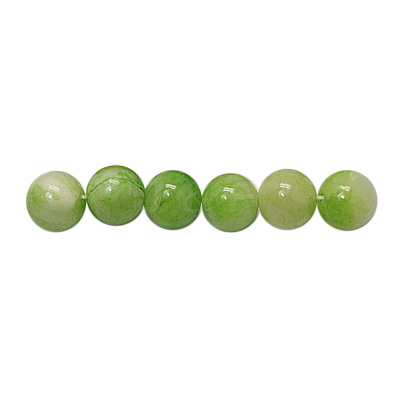 Natural Persian Jade Beads Strands G-H1625-8mm-M-1