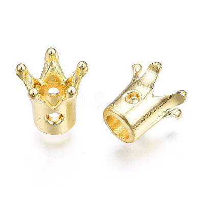 Rack Plating Alloy Beads PALLOY-T077-152A-LG-RS-1