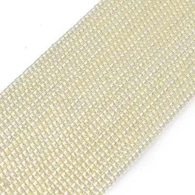 Electroplate Glass Beads Strands GL-CBAA615-01C-1