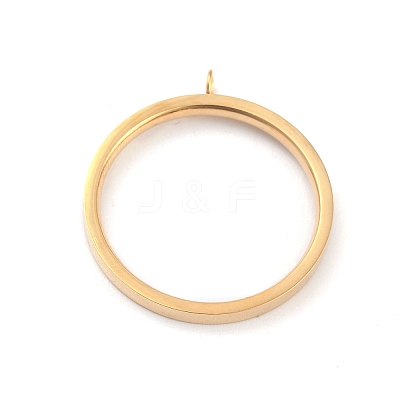 304 Stainless Steel Finger Ring Settings RJEW-O045-09-G-1