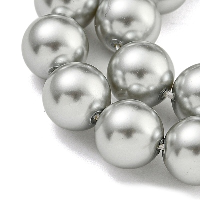 Glass Pearl Beads Strands HY-G002-01E-04-1