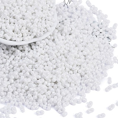 Baking Paint Glass Seed Beads SEED-K010-A03-1