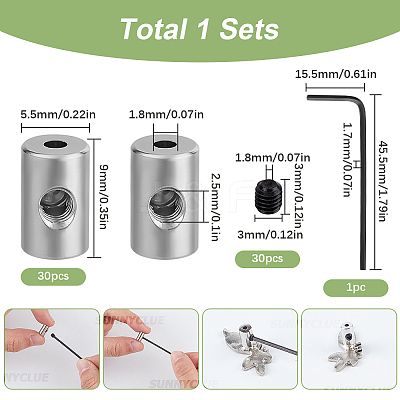 1 Set Brass Pin Locks with Wrench TOOL-SC0001-61P-1